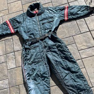 1980's JCPenney Snowmobile Body Suit Men's Size XL